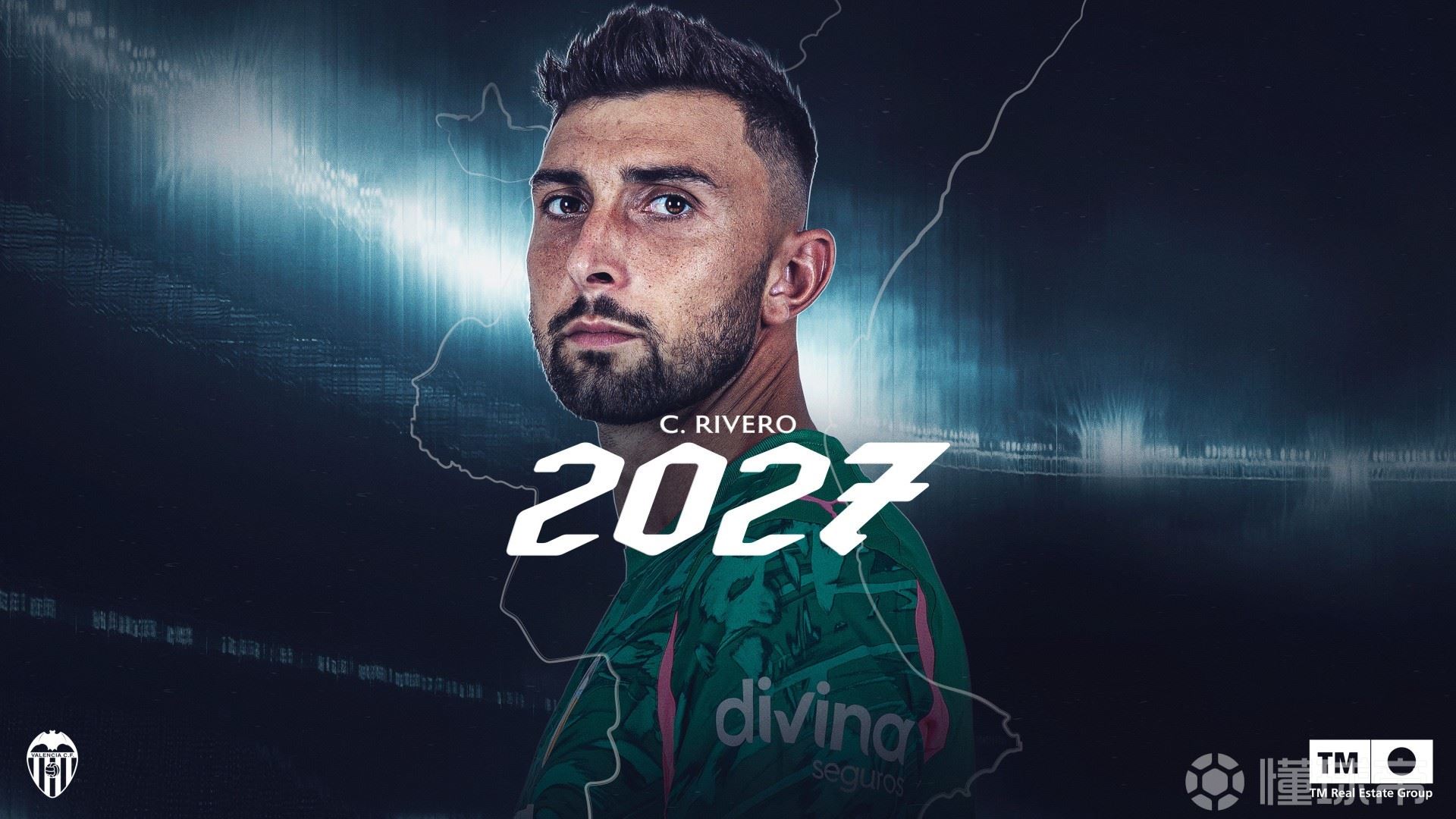 官方：瓦伦西亚与门将克里斯蒂安-里韦罗续约至2027年